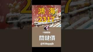 鴻海「關鍵轉折價」揭密！大戶正在佈局，下波飆股名單大公開! #2317 #2317鴻海