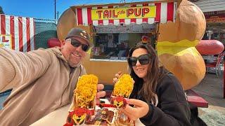 LOS ANGELES DAY VLOG! Historic Tail o’the Pup Hotdogs, Pan Pacific, Galcos Soda Shop + Dinner & More