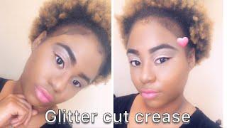 How to Glitter cut crease |C.Janeè"