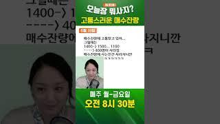 오늘 흐름 왜 이러는 거야?! | 오늘장뭐사지? #shorts
