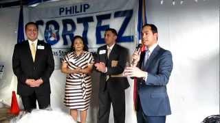 Mayor Julian Castro supports Philip Cortez