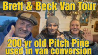 AMAZING VAN-TOUR BRETT & BECK FULLTIME VANLIFE #camperlife #vanlifers#lifeontheroad #vanlife#travel