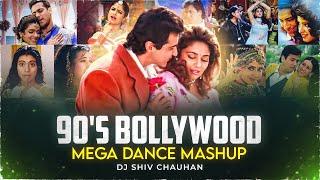 90's Bollywood Mega Dance Mashup | Dj Shiv Chauhan | Latest Mashup 2025 | Best Of 90's Hit Songs
