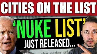 (BREAKING) US Cities on ‘THE NUKE LIST’... Maps Released (World War 3)