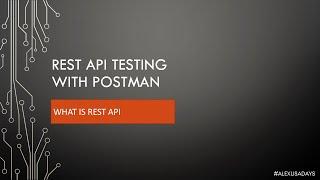 API Testing: What is REST API - Part 3