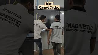 Carnot cycle|P-V diagram| #ncert #carnotcycle #tricks #fun