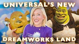 SNEAK PEEK Inside Universal Studios’ BRAND NEW Dream Works Land! | Tour, Snacks, Ride, Show, Details