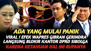 VIRAL ! EFEK WAPRES GIBRAN GERINDRA LANGSUNG BLOKIR KANTOR DPRD KOTA SIBOLGA !