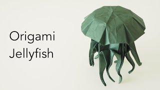 Make origami #withme - Origami Jellyfish Tutorial - Designed by Chris Heynen