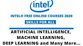 Artificial Intelligence, Machine Learning, Deep Learning and Many More Online Free Courses in 2020