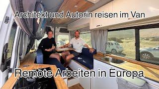 Arbeiten & Reisen im Campervan durch Europa I Vantour bei Lea und Alex