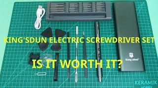 King'sdun electric screwdriver set