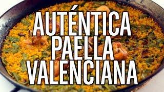 Receta de la auténtica paella valenciana (DOBLAJE)