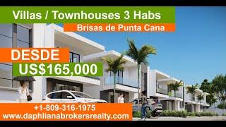 Villas Townhouses for sale in brisas de punta cana valparaiso residences