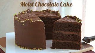초간단 섞기만 하면 완성! '모이스트 초코 케이크' 만들기 : Ultimate moist Chocolate Cake recipe｜siZning
