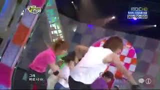 100214 MBLAQ + 황정음 - Mister @ MBC New Year Dance Battle