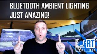 Bluetooth Sim Racing Ambient Lighting. AMAZING, Easy and Cheap!