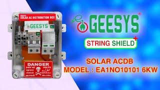 Geesys Technologies 5kW Solar ACDB – Complete Overview & Features