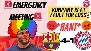 EMERGENCY MEETING!!! Kompany OUT!! PEANUT HEAD OUT!! - BAYERN NEWS