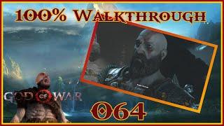 God of War 4 100% Walkthrough - 064 | Side Stuff: Witch's Cave