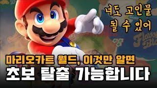 마리오카트 월드 초보 탈출 방법 알려드림