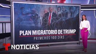 Así pudieran ser los primeros 100 días de Trump en materia migratoria | Noticias Telemundo