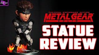 MGS Solid Snake EXCLUSIVE PVC Statue | UNBOXING & REVIEW | First 4 Figures