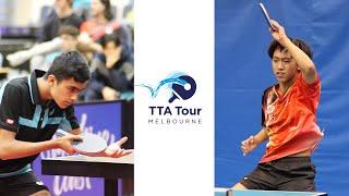 Aditya Sareen vs Ray Zhang | U21 Men's Quarterfinal | TTA Tour Melbourne | 4K BEST POINTS