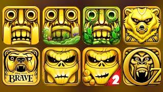 Temple Run, Temple Run 2 China, Temple Run 2, Spirit Run, Temple Run Brave, Zombie Run,Temple Run Oz