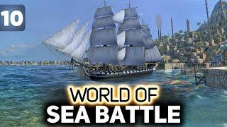 Строим Constitution ‍️ World of Sea Battle [PC 2023] #10