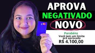 NOVO! CARTÃO DE CREDITO APROVANDO NA HORA ATÉ NEGATIVADO   SEM BUROCRACIA !