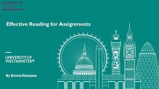 Effective Reading For Assignments