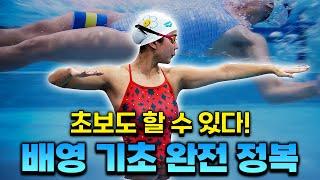 배영 기초 몰아보기 (국가대표 임다연의 꿀팁 전수)
