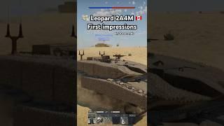  Leopard 2A4M CAN first impressions #warthunder #gaming