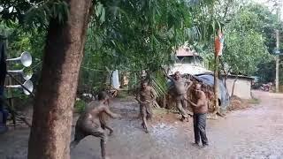 An interesting dance for the boys of Medinipur