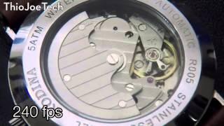 Slow Motion Watch Movement - 240fps - ThioJoeTech