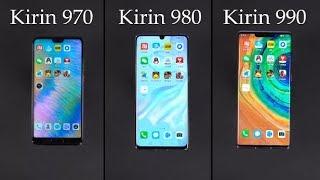 Kirin 990 VS Kirin 980 VS Kirin 970 ||【Known Mobile】