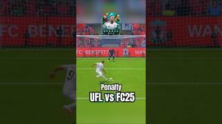  UFL vs FC25 penalty style 