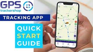 GPS Trackershop App Quick Start Guide