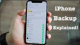 iPhone Backup Explained!!