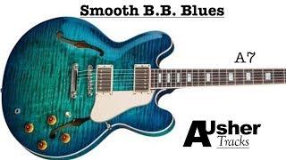 Smooth BB Style blues in A | Guitar Backing Track