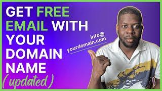 How to Get a FREE Business Email with Your Domain Name (NEW) | Follow along...