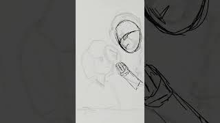 Pimple - drawing process #art #painting #рисование