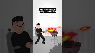 Are left-handed people smarter? #lefthanded #iq #iqtest #animation