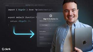 Build your own Next.js sign-in and sign-up pages with Clerk