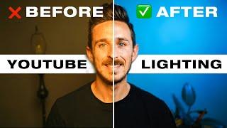 Youtube VIDEO LIGHTING tutorial! Easy guide to make your videos look Professional!