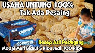 USAHA SIMPEL UNTUNG BANYAK MODAL MARI BISKUIT 5 RB JADI 100 RB.CEPAT KAYA DENGAN RESEPINI.IDE BISNIS