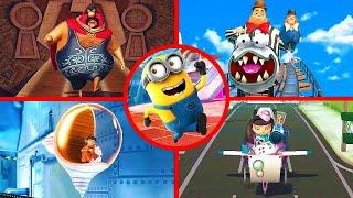 Despicable Me: Minion Rush - All Bosses (Boss Fight) 1080P 60 FPS