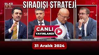  Sıradışı Strateji  31 Aralık 2024 tarihli son bölüm... @SiradisiUlkeTV