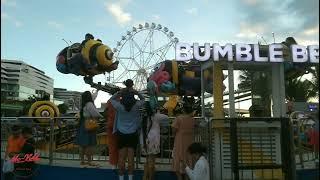 Amusement Park SM By the Bay, amusement park rides, mall of asia vlog,